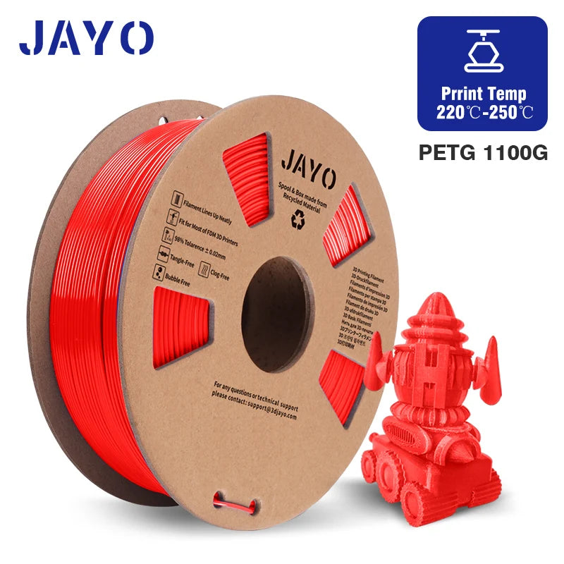 Filamento 3D PLA / PETG / SILK / PLA Meta – 1.75 mm