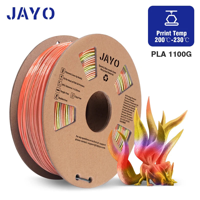 Filamento 3D PLA / PETG / SILK / PLA Meta – 1.75 mm